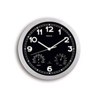 Wanduhr Funk Ø 30 Cm Funkuhr Wanduhr Mit Thermometer Und Hygrometer Inkl. Batter