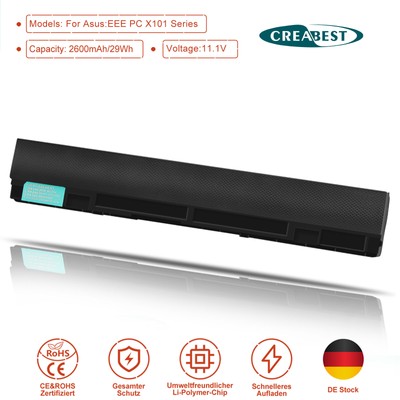 11.1V 2.6Ah A31-X101 A32-X101 Akku Für Asus Eee PC R11CX X101 X101C X101CH X101H
