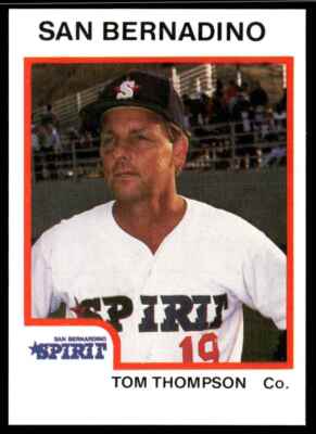 1987 ProCards Tom Thompson San Bernardino Spirit #2381