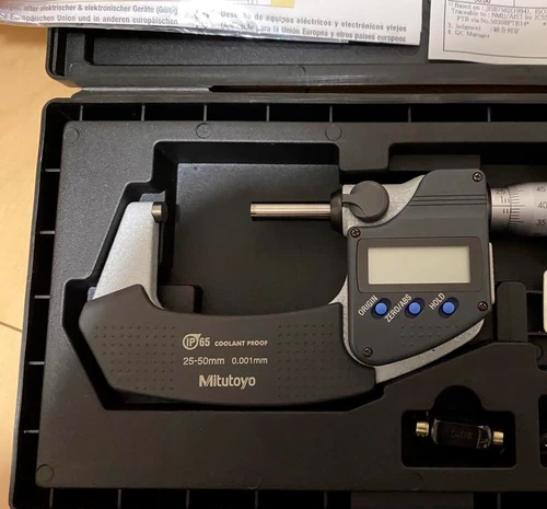 Mitutoyo MDC-50MX 293-231-30 Coolant Proof Digimatic Micrometer Used