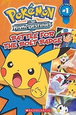 Battle for the Bolt Badge Paperback Simcha, Scholastic, Inc. Staf