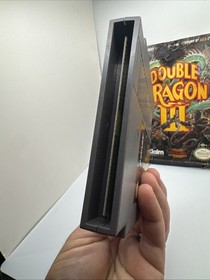 Cartucho Double Dragon III 3 Sacred Stones (Nintendo NES, 1991) con caja-ver fotos