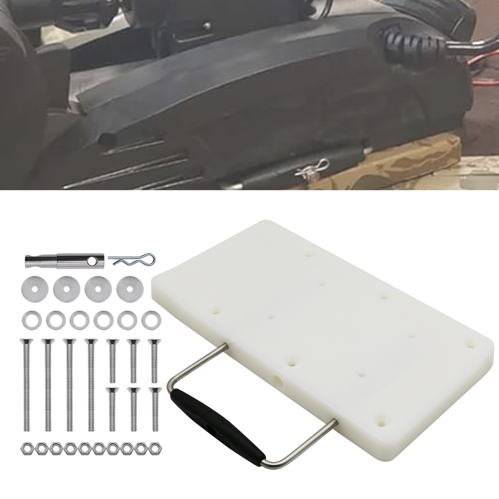 Quick Release Bracket Compatible with Minn Kota RTA-17, Riptide Terrova 1854017