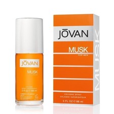 Jovan Musk for Men Eau de Cologne Spray 3 fl oz Pack of 1 , Notes of...