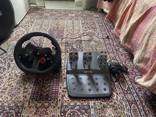 Logitech G29 Racing Wheel & Pedals Force Feedback USB Wired PS5 PS4 PC