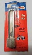 VINTAGE BICYCLE BIKE LOCK, WITH KEYS IN FUN GRAPHICS DISPLAY PACKAGE: BIKE-PAK