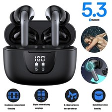 Wireless Bluetooth 5.3 Earbuds Headphones For iPhone Samsung Galaxy Android 2025