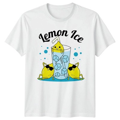 Lemon Ice T-Shirt Limonade Sommer Essen Trinken Geburtstag Geschenk für Sie und Ihn