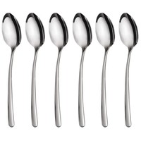 GrÄWe TafellöFfel 6 StüCk, Serie Sylt, Besteck LöFfel, EsslöFfel, Edelstahl
