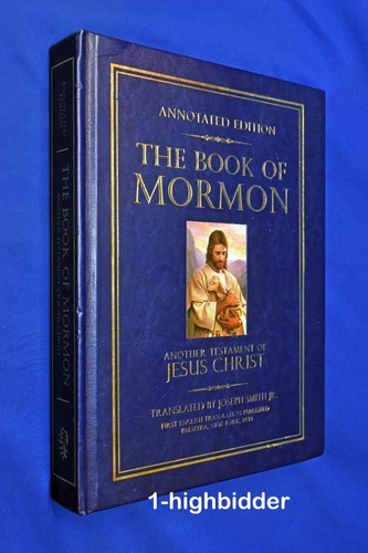 The Book of Mormon Annotated Ed. LDS Rod Meldrum Heartland Model w USA Geography
