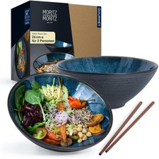 Moritz & Moritz 2er Set Bowl Schüssel Blau G...