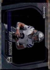 2025 Panini Prizm Black #186 Avery Johnson