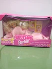 Bedtime Barbie Doll Figure Blonde Soft Body Toy 1993 Mattel Vintage 11079