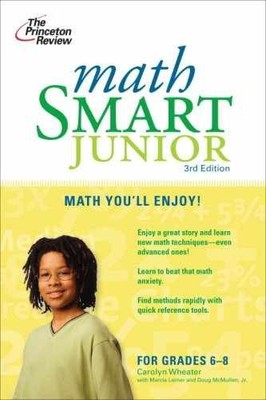 Math Smart Junior, 3rd Edition - Paperback, by Princeton Review - Very Good