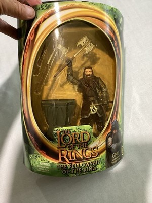 The Lord Of The Rings, Fellowship Gimli Action Figure NOS 