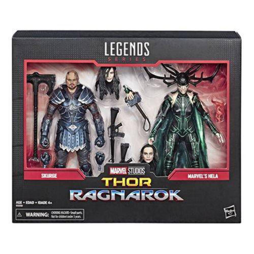 Marvel Legends 80th Anniversary Skurge and Hela 6-Inch Action