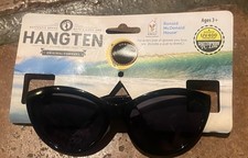 Hang Ten 3  Kids Sunglasses UV 400 Protection Youth Boys Girls Black New