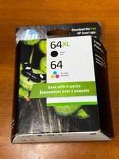 HP 64XL Black Standard Color Cartridge, Sealed, EXPIRED 11/2023