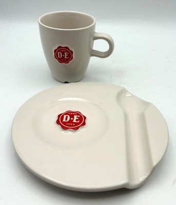 Douwe Egberts Royal Raja Coffee Cup Saucer Mosa Holland Nikolai Carels
