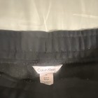 Calvin Klein Men's Black/White Allover Logo Drawstring Shorts, Elastic Waist — photo 2