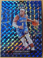 2023-24 Mosaic Lugentz Dort #191 Reactive Blue Prizm Oklahoma City Thunder NBA