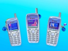 Vintage Y2K 90's Sanyo Mobile Cell Phone.RARE.Works Games 