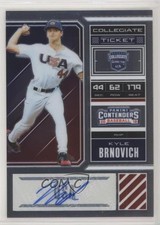 2018 Panini Elite Extra Edition 14/99 Kyle Brnovich #USA-KB Auto 1b3