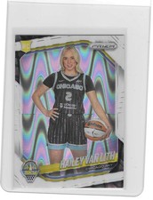 2025 Panini Prizm WNBA White Seismic Prizm Hailey Van Lith #139 Rookie Variation