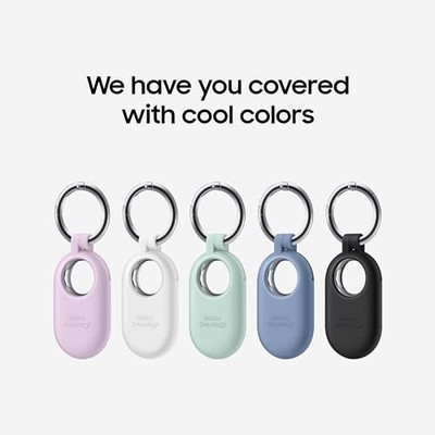 WHITE - SAMSUNG GALAXY SMARTTAG2, BLUETOOTH TRACKER, SMART TAG TRACKING DEVICE,