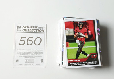 Panini NFL Sticker Sammlung 2021 Sticker 279 - 561 aus Drop Down Liste aussuchen