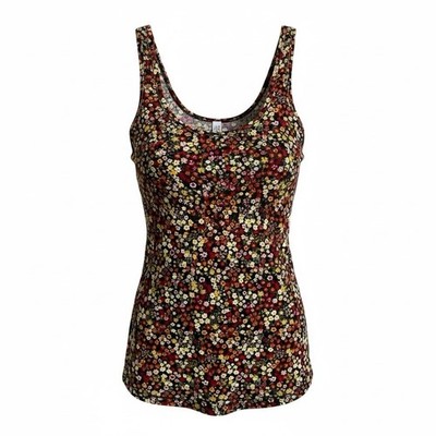 No Boundaries Ditsy Micro Floral Tank Top Size S Scoop Neck Layering Boho Fairy