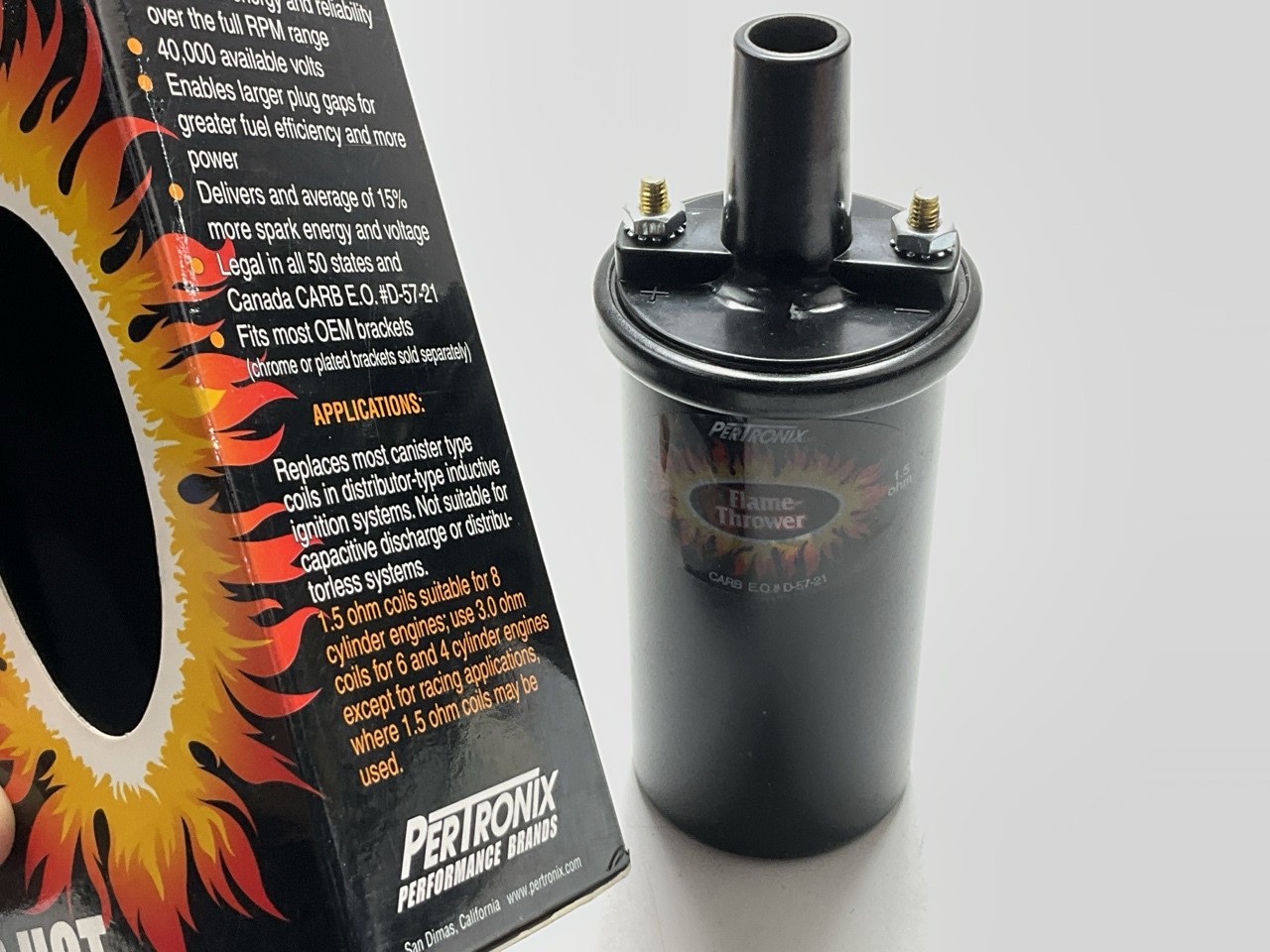 PerTronix 40011 Flame-Thrower 40,000 Volt 1.5 Ohm Ignition C