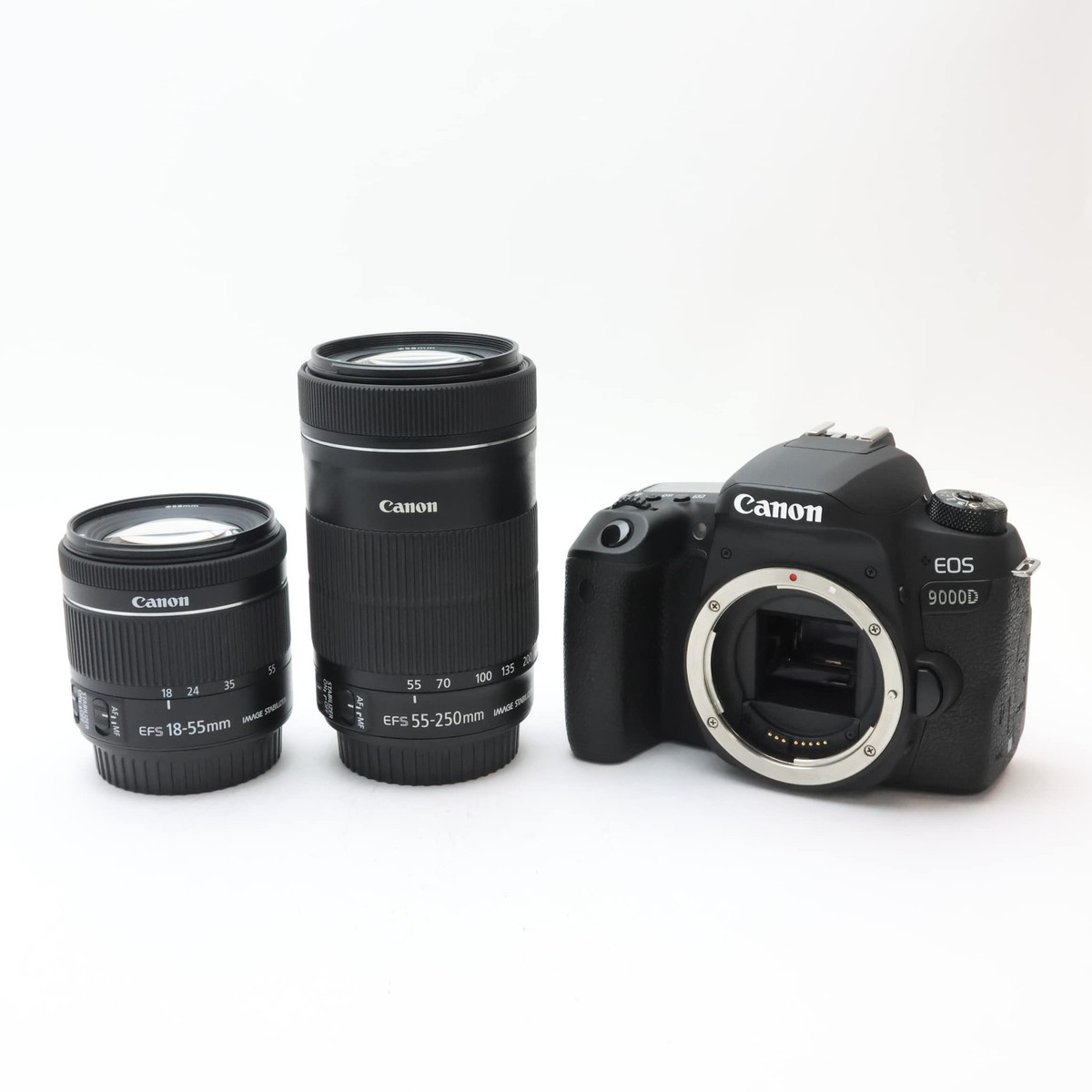 Canon EOS 9000D EF-S18-55 IS STM + EF-S55-250 IS STM Lens Canon EOS 9000D EF-S18-55 IS STM + EF-S55-250 IS STM Lens