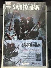 Superior Spider-man (2018) # 1 (VF/NM) Clayton Crain Ltd Variant With COA
