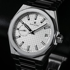 Zenith Defy Skyline 41mm Silver Dial 03.9300.3620/01.I001 Complete With 4 Straps