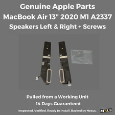 OEM Apple MacBook Air 13" M1 2020 A2337 Left  Right Speaker Set 923-03678 Screw
