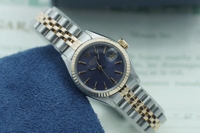Rolex Datejust 6917 Stahl/Gold Papiere