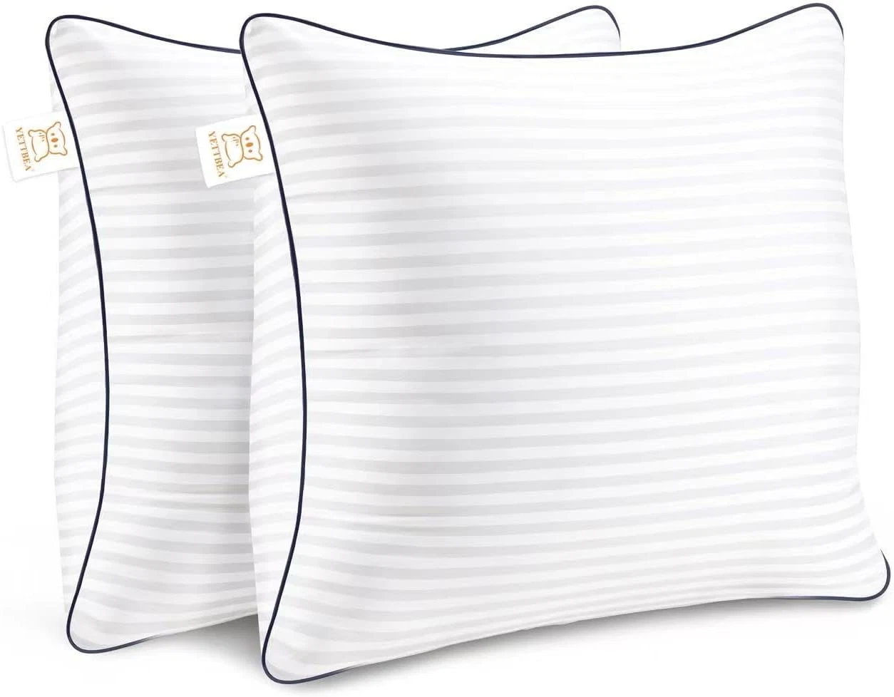 18x18 Inch Throw Pillow Inserts, Set of 2, Down Alternative, Soft & Supportive