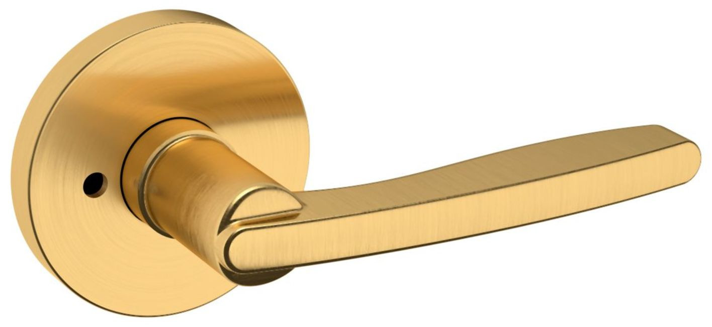 Baldwin 5164.PRIV 5164 Privacy Door Lever Set - Brass