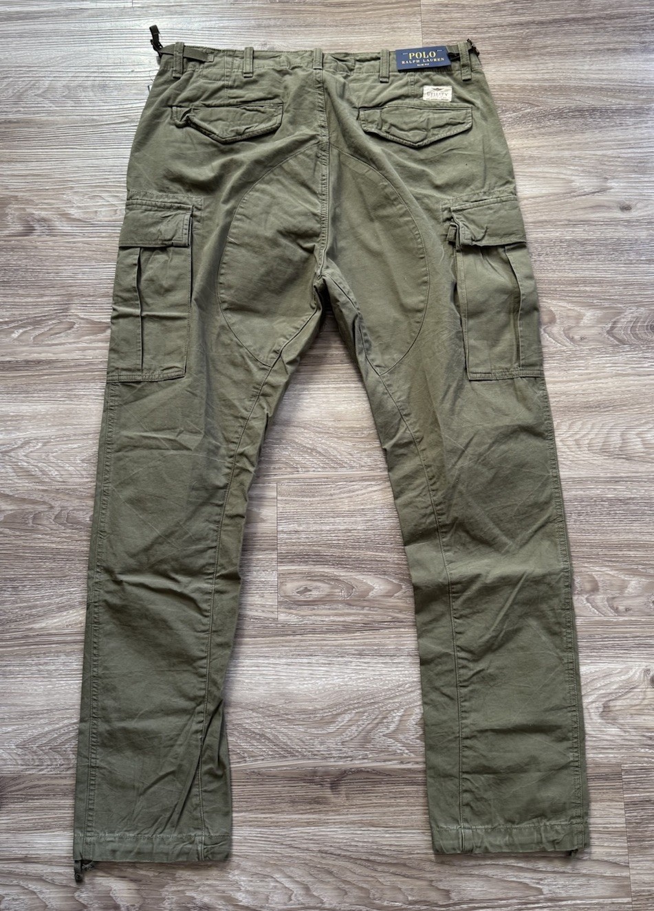 Bnwts Polo Ralph Lauren Slim Fit Utility Surplus Cargo Pants $148 Olive 36x32