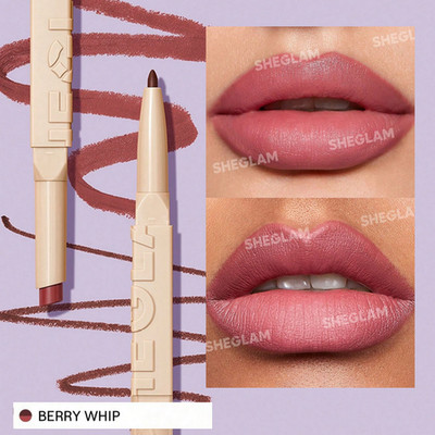 SHEGLAM | Glam 101 Lipstick & Lip Liner Duo - Berry Whip | Perfect Matte Combo
