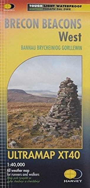 B&Q -  Harvey Ultramap Pocket Size Map Brecon Beacons West Xt40 - Image 3