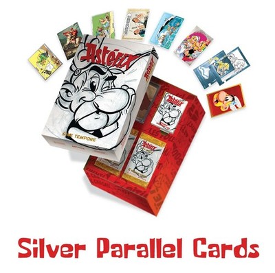 Asterix Sine Tempore Panini Treasure Box - Parallel SILVER Cards