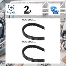 2x Skf Keilriemen passend für VW PASSAT B2 Variant PASSAT B2 SANTANA PASSAT B2