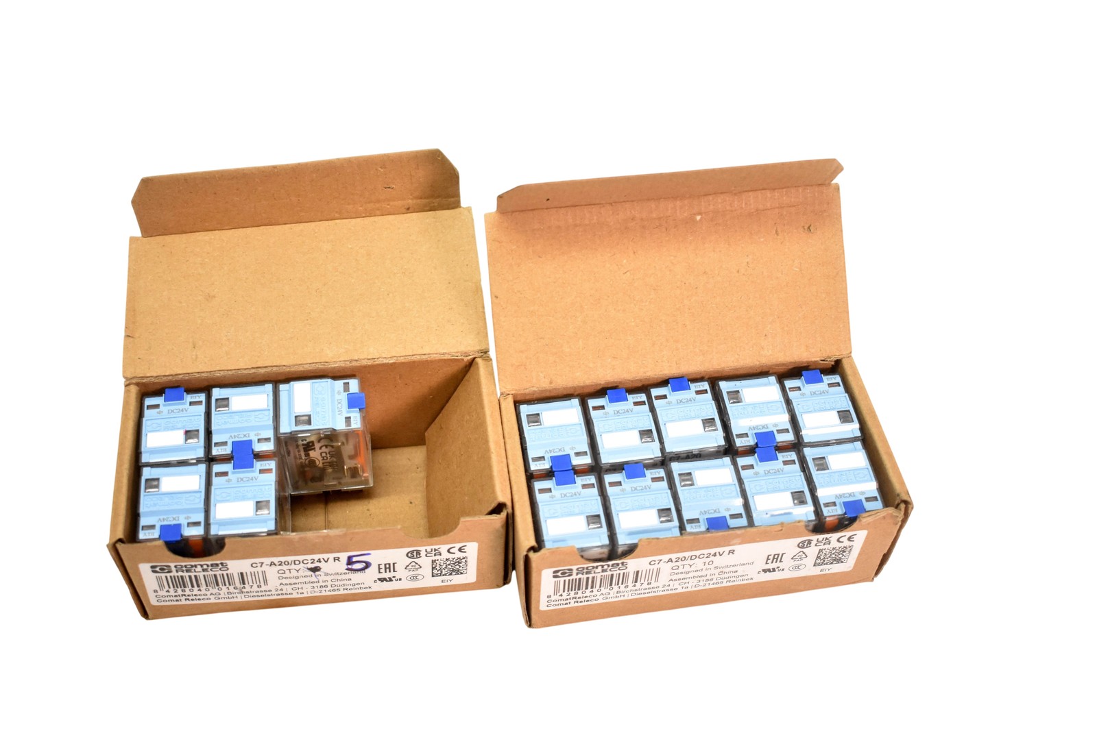 ComatReleco C7-A20/DC24V R Miniature Ice Cube Relay DC24V Lot Of 15 Pcs