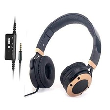 Active Noise Cancelling Headphones with Microphone  with Airplane Adapter,
