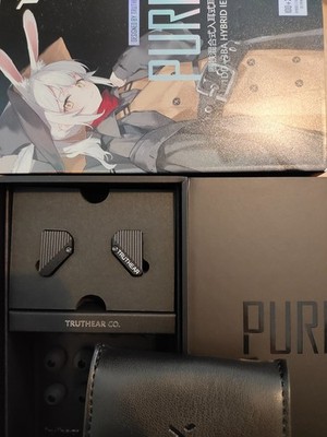 TRUTHEAR Pure 1DD+3BA Hybird Wire Earphones 3.5 mm Plug 0.78 mm 2-Pin Headphones