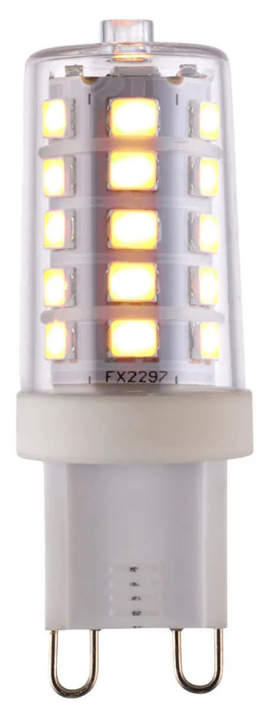 Clear 3.7w LED G9 Capsule Bulb 3000K Dimmable 470lm Saxby 101619