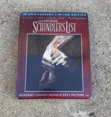 Schindler s List 20th Anniversary Limited Edition Blu Ray Brand New