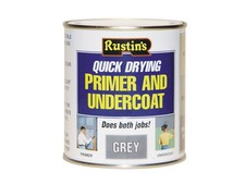 Rustins RUSQDPUG500 Quick Dry Primer and Undercoat Grey 500 ml